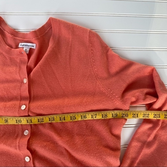Croft & Barrow button Cardigan Size Medium - Picture 9 of 10